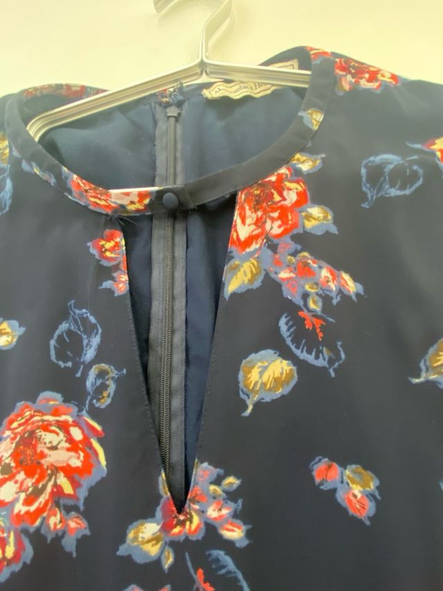 Mono azul ABERCROMBIE - floral