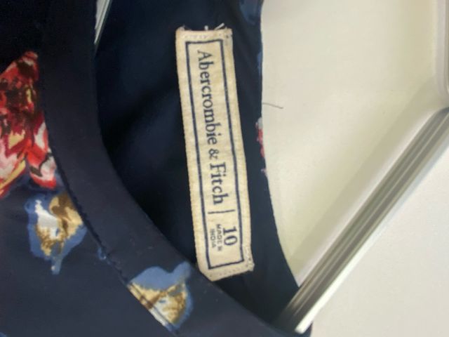 Mono azul ABERCROMBIE - floral