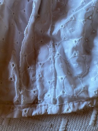 Falda flamenca lunares verde-blancos con corpiño