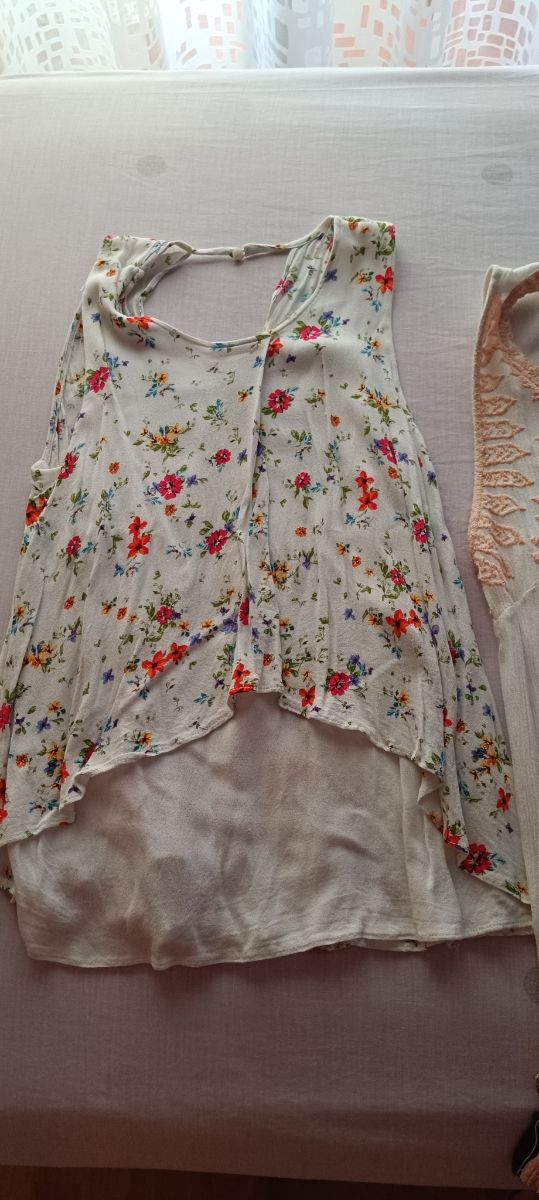 2 camisetas verano - multicolor, blanco