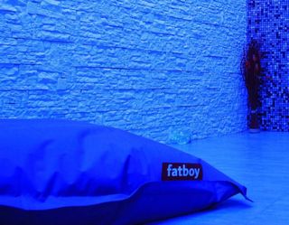 2 Poltrone sacco FATBOY blu elettrico