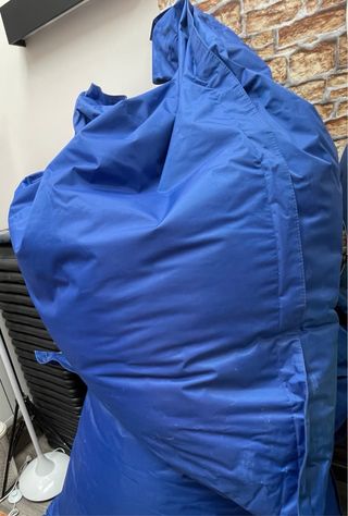 2 Poltrone sacco FATBOY blu elettrico