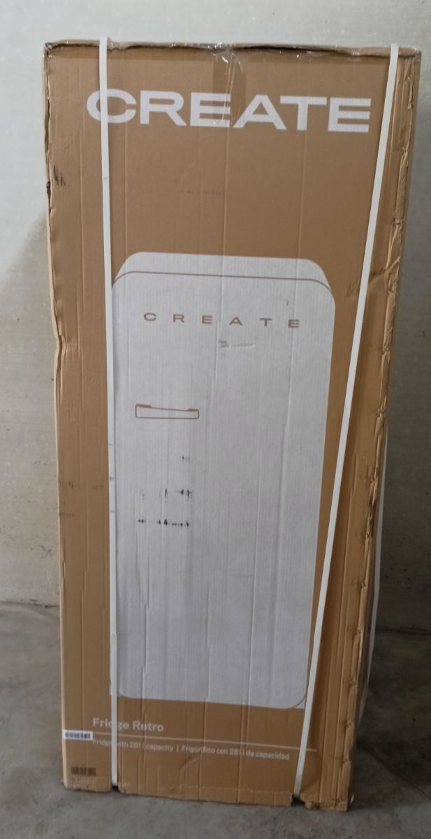 Nevera retro roja Create Mahou