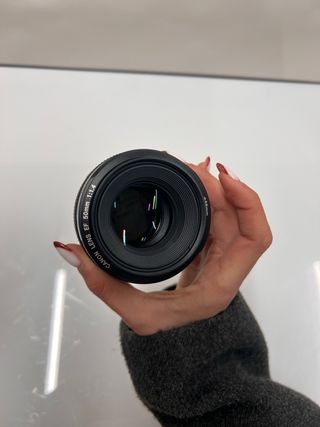 Objetivo Canon EF 50mm f/1.4  y Camara  mark III