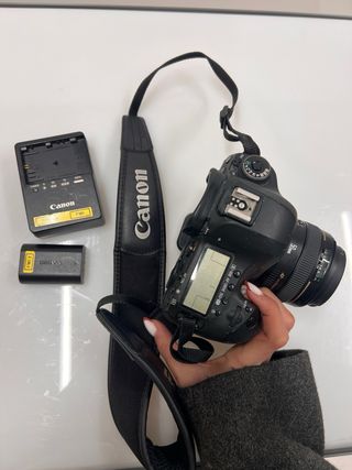 Objetivo Canon EF 50mm f/1.4  y Camara  mark III