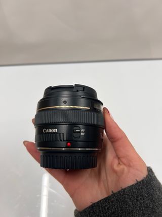 Objetivo Canon EF 50mm f/1.4  y Camara  mark III