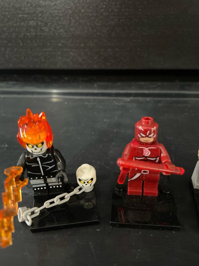 pack Minifiguras Marvel y DC compatibles con Lego