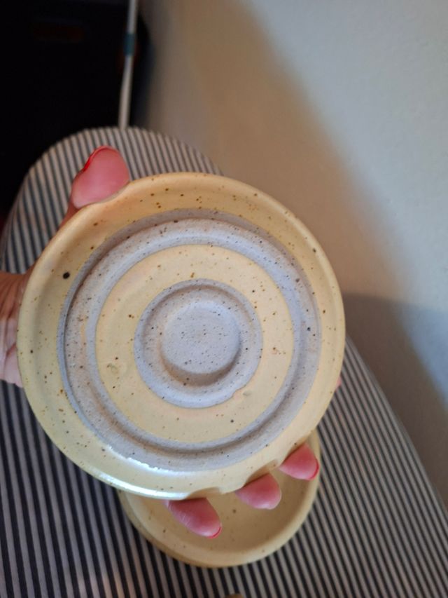 Juego café vintage - 1 taza y platillo