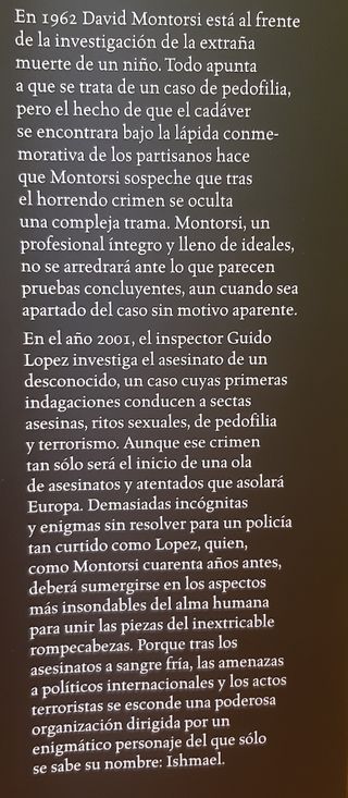 Novela negra En el Nombre de Ishmael