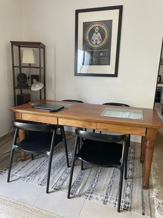 4 sedie in legno di faggio nero | Maison du Monde 