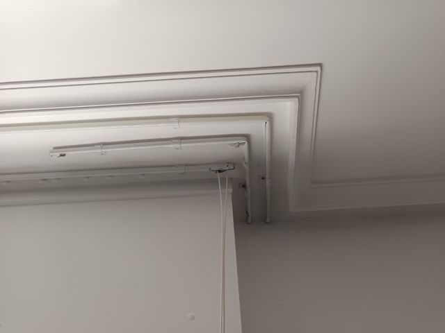 Riel Cortina 157cm blanco