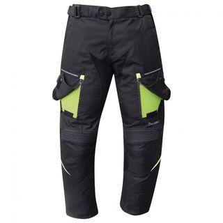 Pantalón moto DEGEND Sweep negro-amarillo