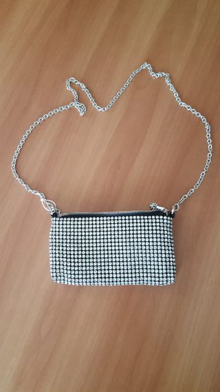Mini borsa Forever 21 argento