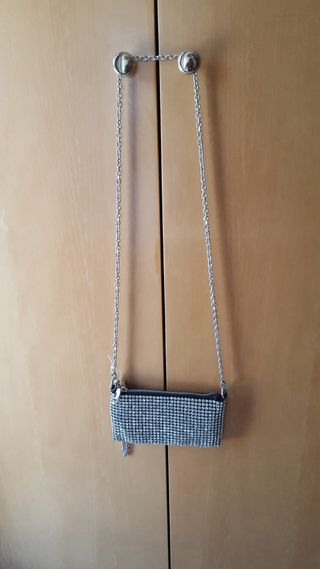 Mini borsa Forever 21 argento