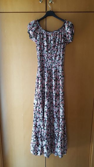 Vestito lungo floreale