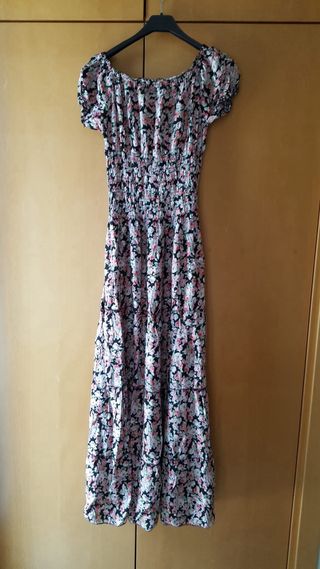 Vestito lungo floreale