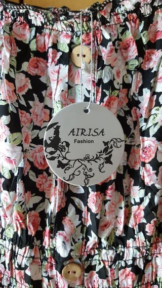 Vestito lungo floreale