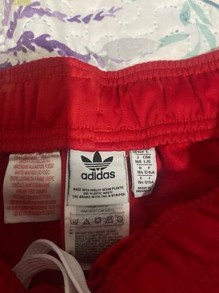 Pantalones Adidas rojos