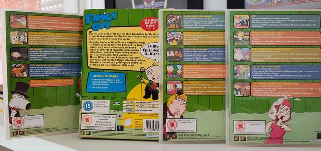 Family Guy Temporada 5 DVD