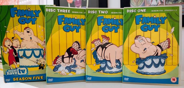 Family Guy Temporada 5 DVD