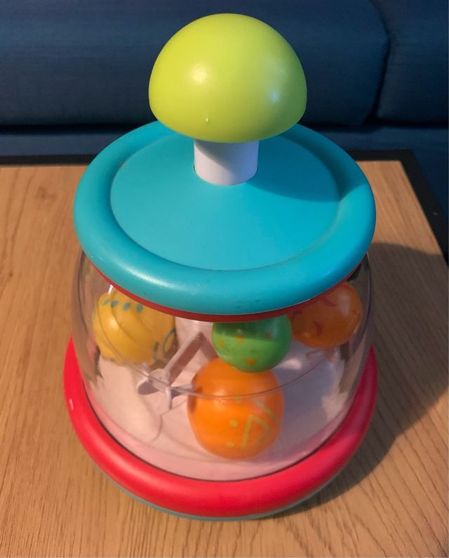 Trottola colorata con palline bimbi