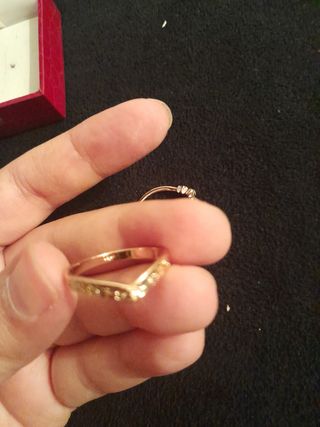 Anillo Golfi con circonitas