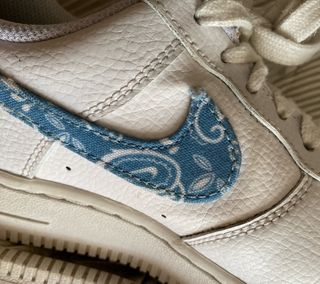 Zapatillas Nike Air Force 1 - Azul y Blanco