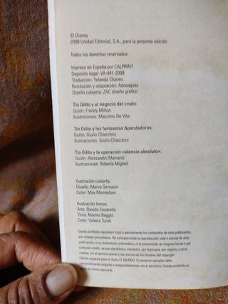 6 comics,Mikey y Minnie,tío gilito y los golfos ap