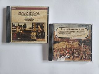 2 CDs Clásicos: Bach, Magnificat & Pasión según Sa