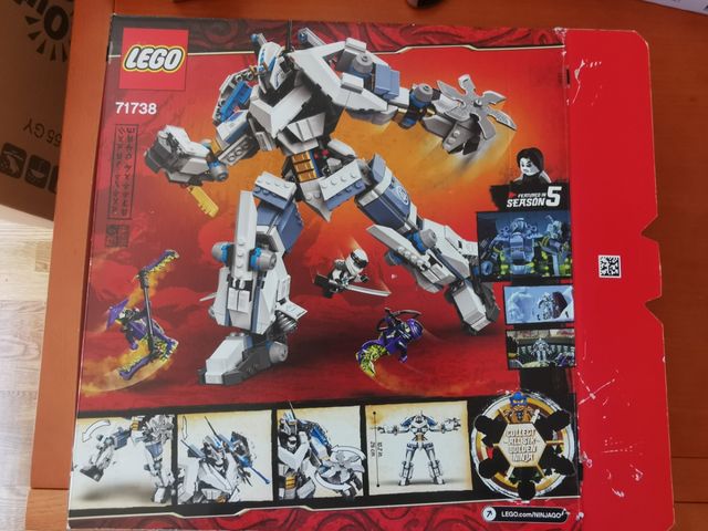 Lego 71738 Zane's titam mech battle