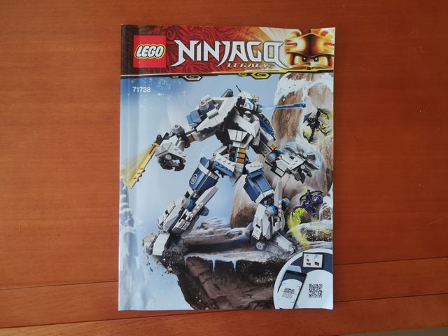 Lego 71738 Zane's titam mech battle