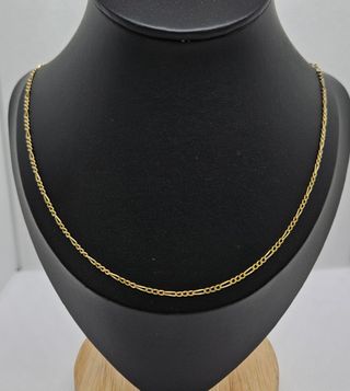 Cadena de Oro 18K, Bilbao Cartier 3x1, 3,6gr, 50cm