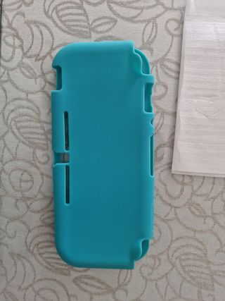 Funda silicona y protector Nintendo Switch Lite
