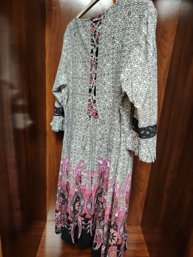 Vestido boho chic XL
