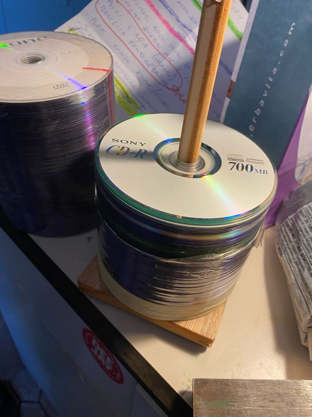 DVD e CD Vergini Sony & Zhone - 8+X