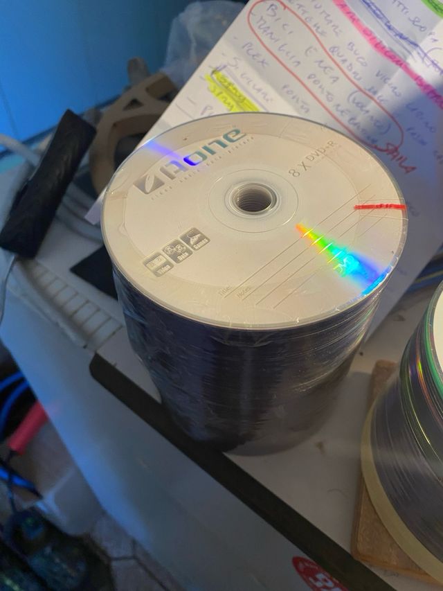 DVD e CD Vergini Sony & Zhone - 8+X