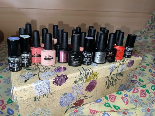 Kit Manicure Unghie Mlee Rosa