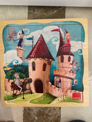 Puzzle madera Goula 16 piezas