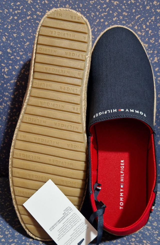Alpargatas Tommy Hilfiger Espadrille Core Textile.