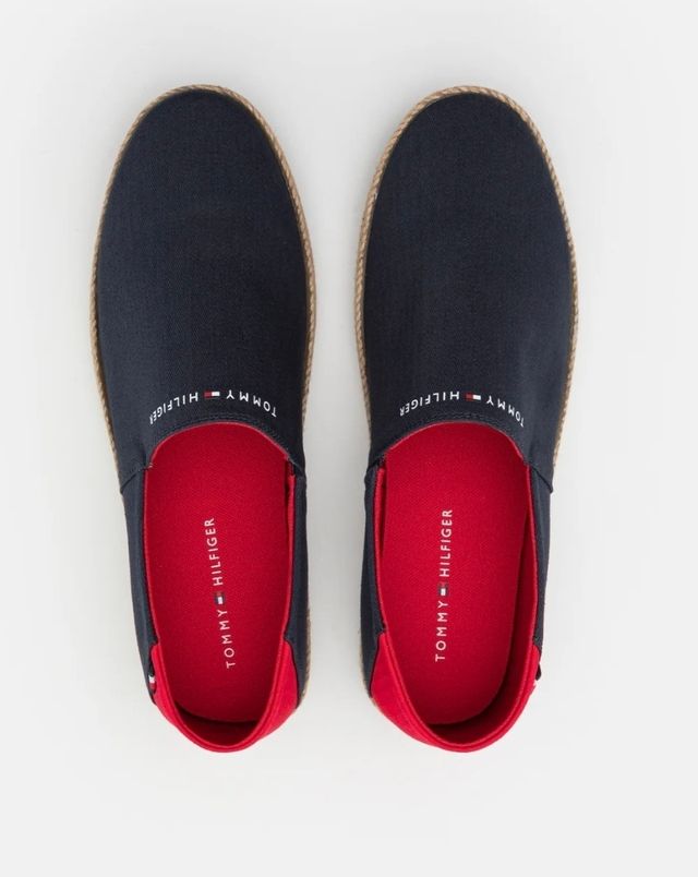 Alpargatas Tommy Hilfiger Espadrille Core Textile.