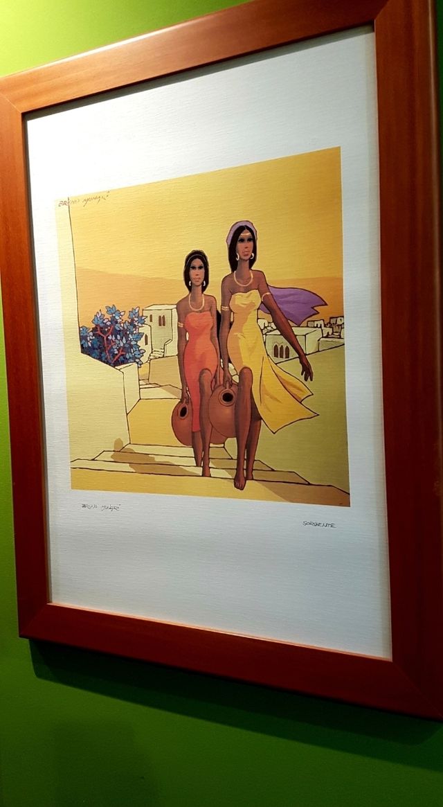 3 Cuadros Bruno Munari - Mujeres