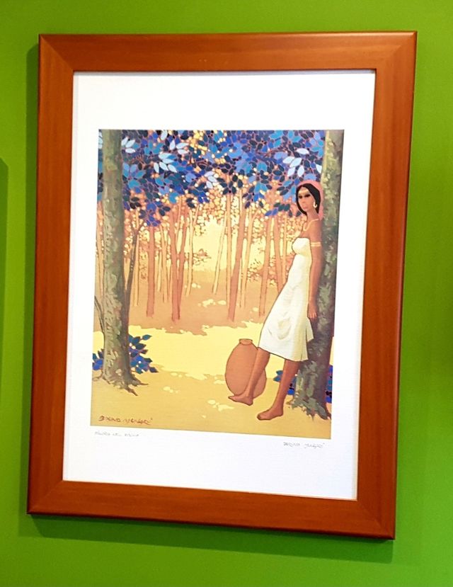 3 Cuadros Bruno Munari - Mujeres