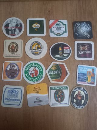 16 Sottobicchieri Birra Germania