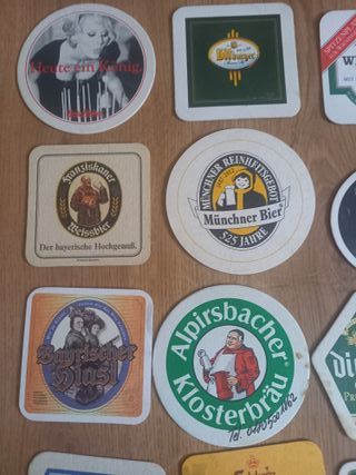 16 Sottobicchieri Birra Germania