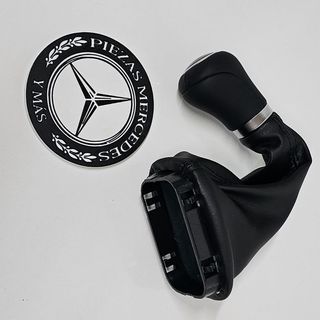 Pomo piel negro Mercedes V Viano w639