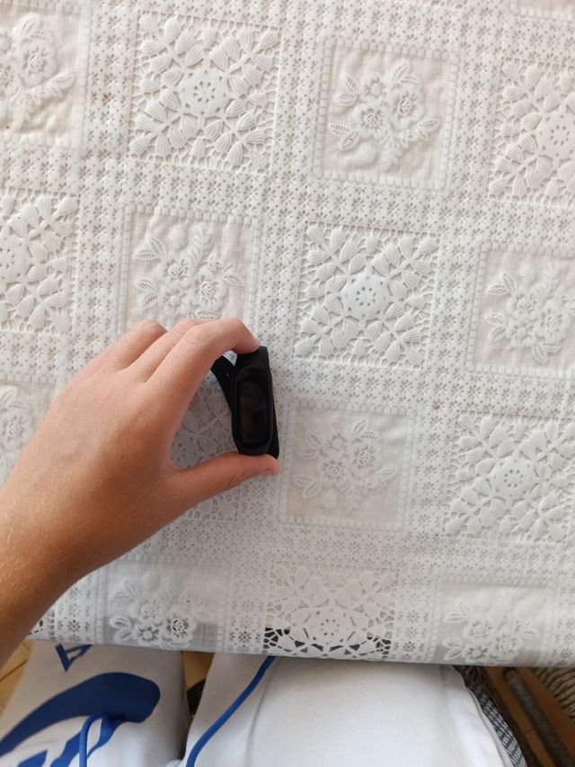 Reloj inteligente negro