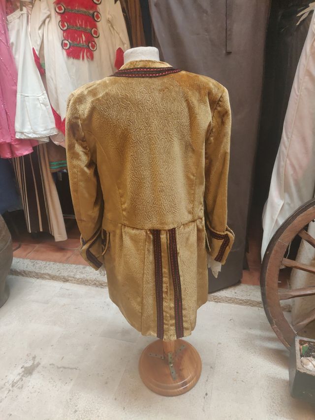 Casaca dorada siglo XVIII