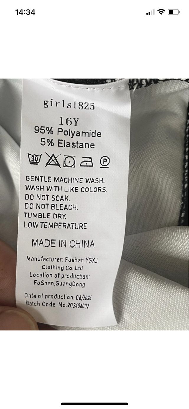 Body danza nero pizzo tg S/42