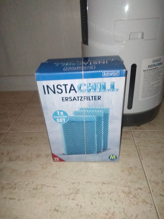 Ventilador InstaCool blanco