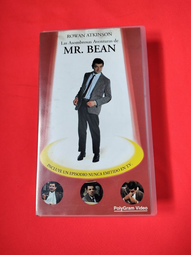 VHS las asombrosas aventuras de Mr. Bean 1990.